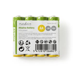 Alkaline Battery Aa 1.5 V Dc 4-shrink Pack