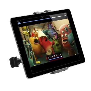 Universal Tablet Car Holder Neckrest Black