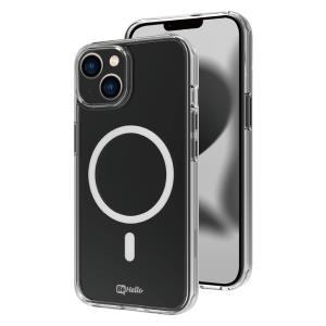 iPhone 14 Clear Case Magnetic Ring Transparant