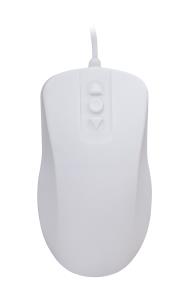 Wired Mouse - Corded USB - Optical - Degree Of Protection IP68 - White